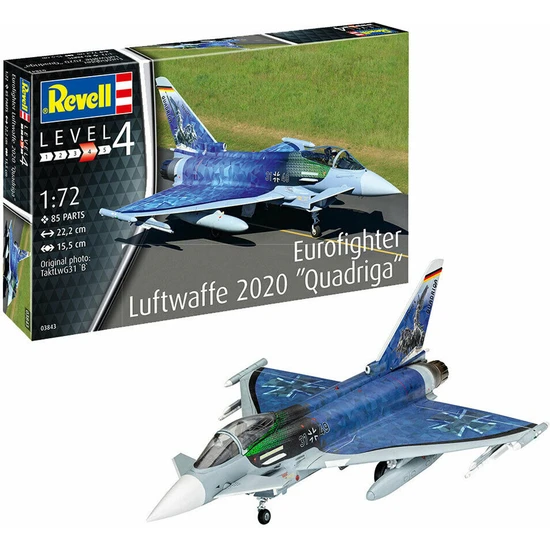 Revell Maket Model Kit Eurofighter Luftwaffe 2020 3843