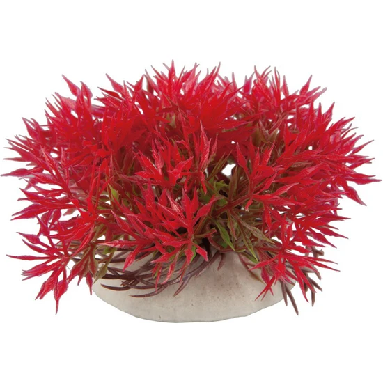 Oripet B28071 Akvaryum Plastik Bitki Kırmızı 5-6 cm