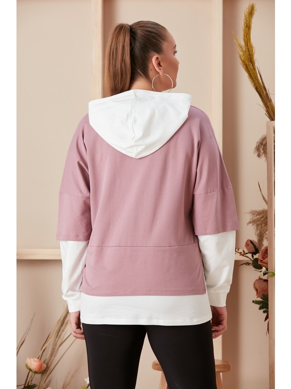 lila pullover nike