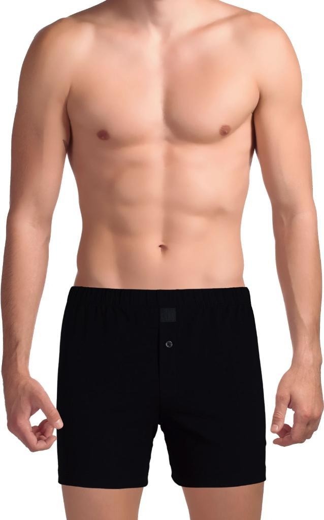The Don Traditional Uzun Paçalı Erkek Boxer Siyah Renk