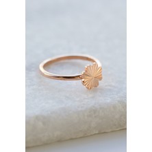 Lieza Jewelry Gümüş Yonca Yüzük