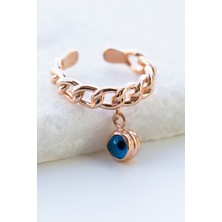 Lieza Jewelry Gümüş Sallantılı Göz Yüzük