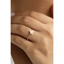 Lieza Jewelry Gümüş Kalp Yüzük