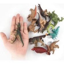 Better Life Dinozor Figürleri Oyuncak Setleri, Gerçekçi Görünümlü, Büyük Plastik Çeşitli Dinozorlar Çocuklar Için Kitaplı 12'li Paket (Yurt Dışından)