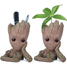 Better Life Groot Guardians Of The Galaxy 2 Flower Pot Tree Man Baby Groot Kalemlik (Yurt Dışından)