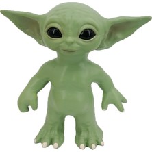 Better Life 27CM Disney Star Wars Yoda Baby Darth Pvc Anime Plush Action Figure Doll Yoda Master The Mandalorian Pvc Model Toy Collection (Yurt Dışından)