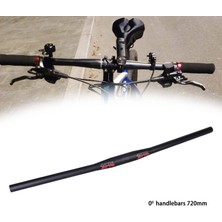 Strade Store Dağ Bisikleti Gidon Mtb 31.8mm Riser Bar Dh Bisiklet Yükseltici Barlar Parçaları 720MM 0 Derece (Yurt Dışından)