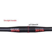 Strade Store Dağ Bisikleti Gidon Mtb 31.8mm Riser Bar Dh Bisiklet Yükseltici Barlar Parçaları 720MM 0 Derece (Yurt Dışından)