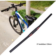 Strade Store Dağ Bisikleti Gidon Mtb 31.8mm Riser Bar Dh Bisiklet Yükseltici Barlar Parçaları 720MM 0 Derece (Yurt Dışından)