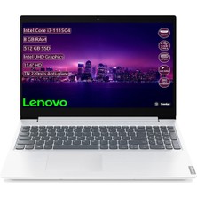 Lenovo Ideapad L3 15ITL6 Intel Core I3-1115G4 8 GB 512GB SSD 15,6" Hd Freedos Taşınabilir Bilgisayar 82HL009JTX