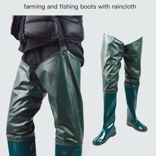 Strade Store Naylon Fly Kaba Balıkçı Kalça Waders ile Botlar Wading Çorap Botları Çorap 41 (Yurt Dışından)