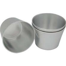 Pastaland Alüminyum Krem Karamel Kalıbı 6'lı No 1