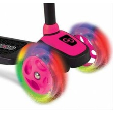 Furkan Toys Işıklı 3 Tekerlekli Yükseklik Ayarlı Twist Çocuk Scooter (+3 Yaş)