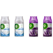 Air Wick Oda Parfümü Cool Linen 2'li + Lavanta 2'li