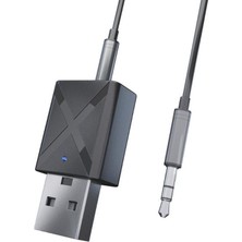 Profisher Bluetooth 5.0 Stereo Ses Alıcı Verici Mini 3.5mm Aux Tv Pc Adaptör
