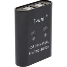 Sharplace 1 Takım USB Manuel Paylaşım Anahtarı (Yurt Dışından)