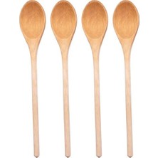 Homecare 4 Adet El Yapımı Şimşir Ağacı Ahşap Kaşık Seti