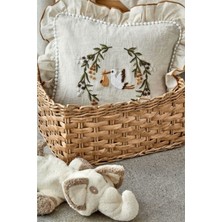 Ecocotton Pamuk  Bebek Nevresim Seti Polina Bej