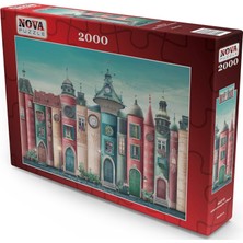 Nova Puzzle - 2000 Parça Puzzle - Sihirli Kitaplar Ülkesi