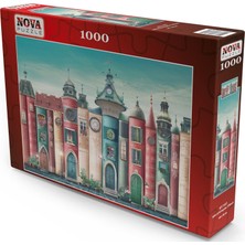 Nova Puzzle Nova 1000 Parça Sihirli Kitaplar Ülkesi Puzzle