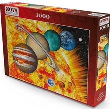 Nova Puzzle Nova 1000 Parça Güneş Sistemi ve Sekiz Gezegen Puzzle