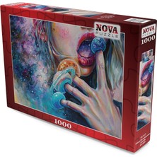 Nova Puzzle Dünya Parmaklarımın Ucunda 1000 Parça Puzzle