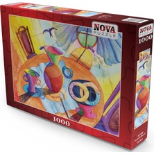 Nova Puzzle Kahvaltı Masası 1000 Parça Puzzle