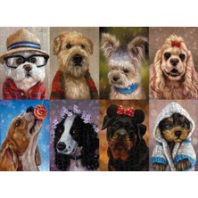 Nova Puzzle 1000 Parça Puzzle - Sevimli Köpek Yavruları