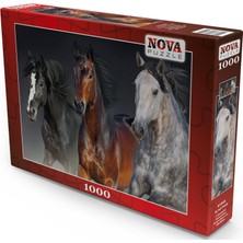 Nova Puzzle 1000 Parça Üç Asil Yürek Puzzle