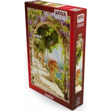 Nova Puzzle 1000 Parça Çiçekli Kemer Puzzle - 41013