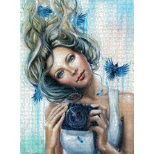 Nova Puzzle 1000 Parça Fotoğraf Çeken Kiz Puzzle - Tanya Shatseva