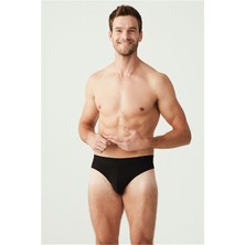 U.S. Polo Assn. 80177 Erkek 3'lü Slip-Siyah