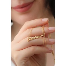 Lieza Jewelry Gümüş Elyazılı Isim Kolye