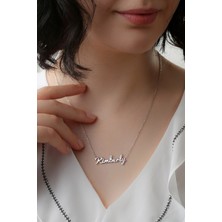 Lieza Jewelry Gümüş Elyazılı Isim Kolye