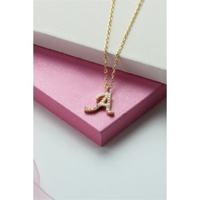 Lieza Jewelry Gümüş Harf Kolye