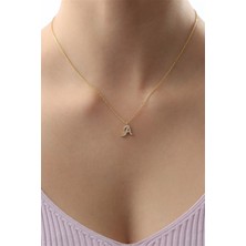 Lieza Jewelry Gümüş Harf Kolye