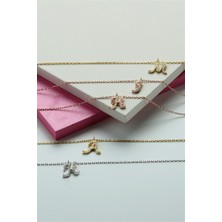 Lieza Jewelry Gümüş Harf Kolye