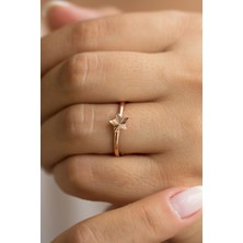Lieza Jewelry Gümüş Yıldız Yüzük