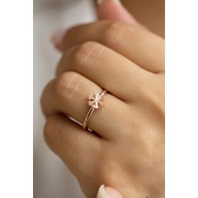 Lieza Jewelry Gümüş Kar Tanesi Yüzük