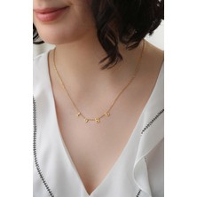 Lieza Jewelry Gümüş Tarihli Sayı Kolye
