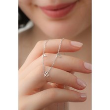 Lieza Jewelry Gümüş Harf Kolye
