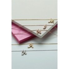 Lieza Jewelry Gümüş Harf Kolye