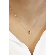 Lieza Jewelry Gümüş Harf Kolye