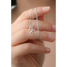 Lieza Jewelry Gümüş Harf Kolye
