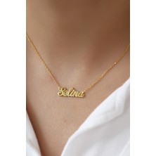 Lieza Jewelry Gümüş El Yazılı Isim Kolye