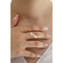 Lieza Jewelry Gümüş Tarihli Kolye