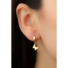 Lieza Jewelry Gümüş Kelebek Küpe