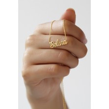 Lieza Jewelry Gümüş El Yazılı Isim Kolye