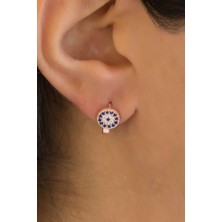 Lieza Jewelry Gümüş Nazar Boncuklu Küpe