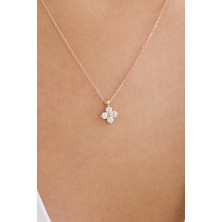 Lieza Jewelry Gümüş Yonca Kolye